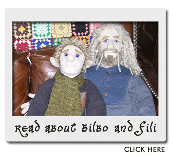 Click to Read About Bilbo and Fili Dolls