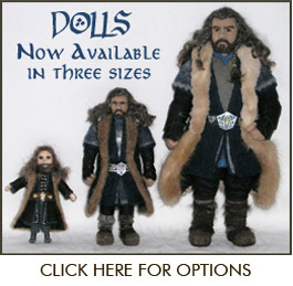 Wool Dolls Available in Three Sizes