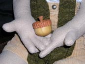 Bilbo's Wooden Acorn