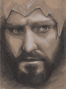 King Thorin Drawing by Bethany Moy