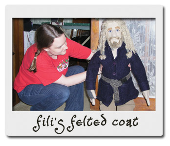 Fili's New Felted Coat