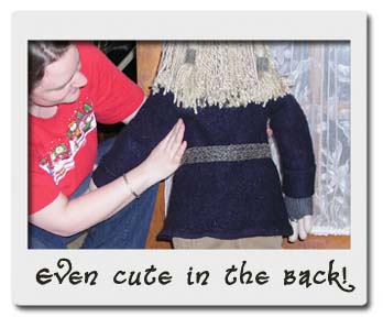 Fili's Coat from the Back