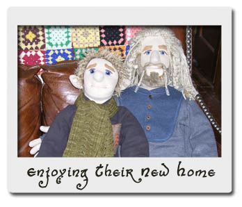 Bilbo and Fili at Their New Home