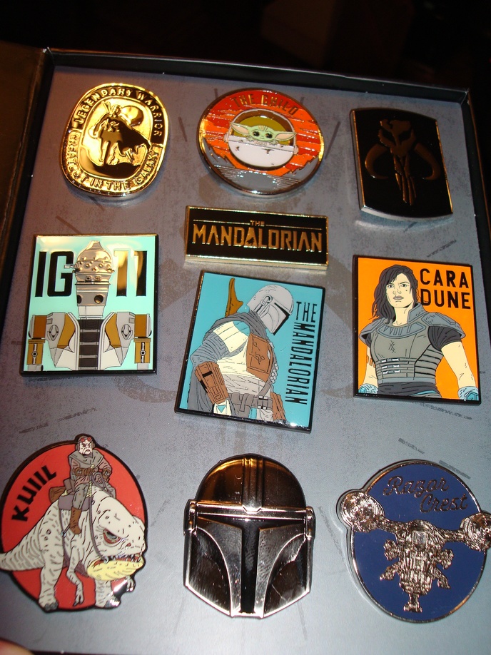 Pin Badge SET The Child Baby Yoda  IG-11 10 Disney Star Wars The Mandalorian 